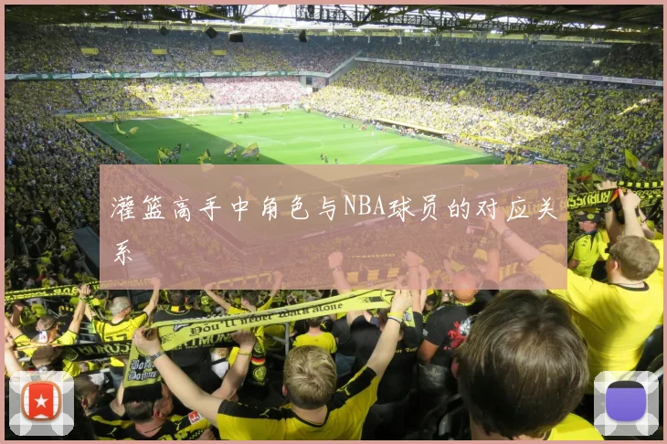 灌篮高手中角色与NBA球员的对应关系